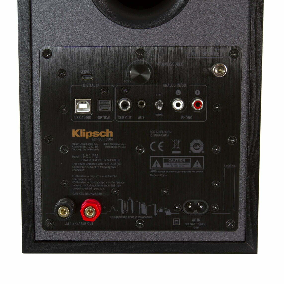 זוג רמקולים מדפיים R-41PM Klipsch