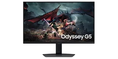 מסך מחשב לגיימינג Samsung 27" Odyssey G5 IPS QHD 180Hz 1ms