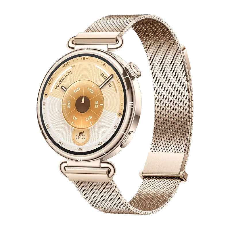 יבואן רשמי-שעון חכם Huawei Watch GT 6 41mm Gold Milanese Strap Strap