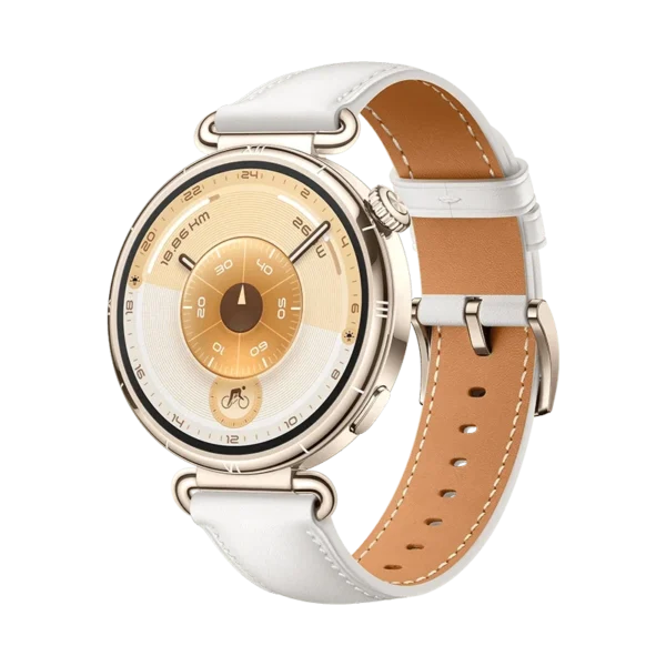 יבואן רשמי-שעון חכם Huawei Watch GT 6 41mm White Composite Leather Strap