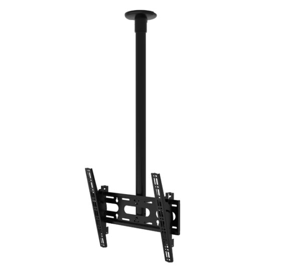 מתקן תלייה תקרתי לטלוויזיה באורך 1 מ' עד 65" B-TECH BT8424-100