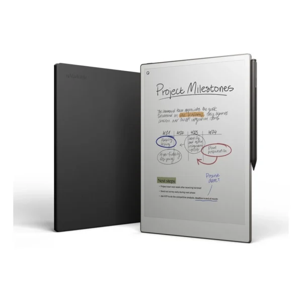 מחברת דיגיטלית Remarkable Paper Pro 11.8" with Marker Plus Pen and Book Folio