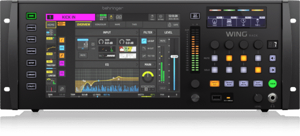 מיקסר דיגיטלי 48 ערוצים, 28 ערוצי באס מותאם ל- Rackmount
