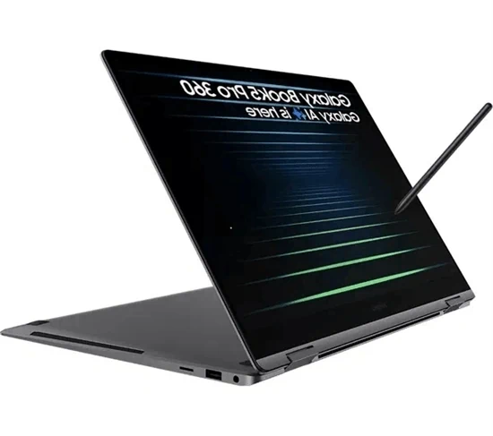 יבואן רשמי-מחשב נייד Samsung Galaxy Book5 pro 360 16" CoPilot+Pc Intel® Core™ Ultra 7 (Series 2) 32GB 1TB NP964QHA-KG2US S-Pen