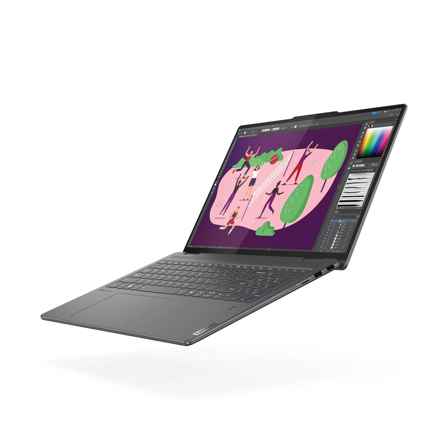 Lenovo YOGA 7 | Ultra 7 155U | 1TB SSD | 16GB RAM | 16" WUXGA IPS | TOUCHSCREEN | Win11 | Backlit Keyboard | STORM GREY | 3Y Warranty – תמונה 8