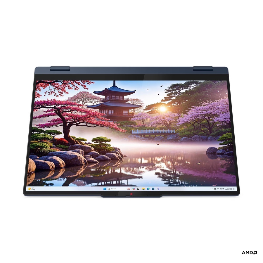 Lenovo 5 2-IN-1 | Ryzen 7 8845HS | 1TB SSD | 16GB RAM | 16" WUXGA IPS | TOUCHSCREEN | Win11 | Backlit Keyboard | LUNA GREY | 3Y Warranty - 83DS0056US – תמונה 2