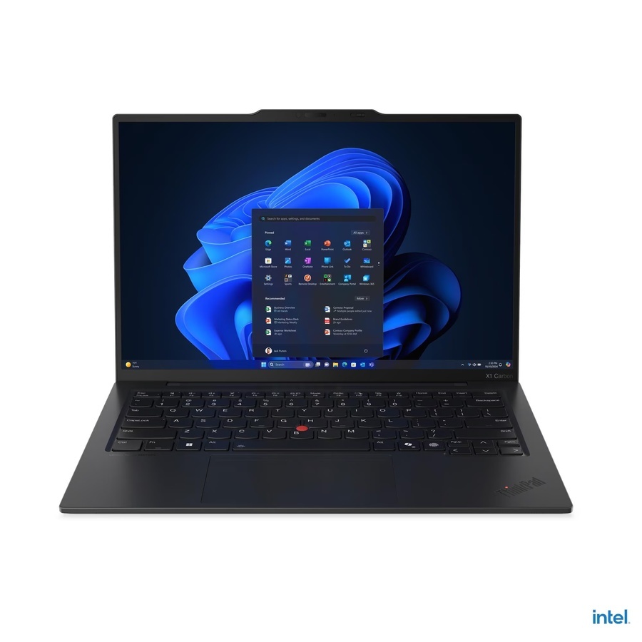 Lenovo ThinkPad X1 Carbon Gen13 Aura Edition | Ultra 7 268V + Copilot | 1TB SSD | 32GB RAM | 14" 2.8K OLED 120Hz | Win11 Pro | Backlit Keyboard | ECLIPSE BLACK | 3Y Warrnty – תמונה 5