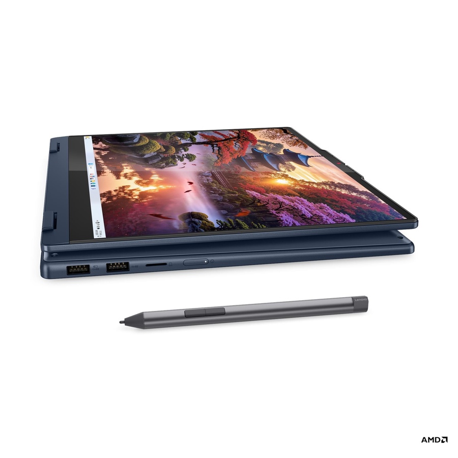Lenovo 5 2-IN-1 | Ryzen AI 7 350 | 1TB SSD | 16GB RAM | 14" WUXGA | TOUCHSCREEN | Win11 | Backlit Keyboard | Digital Pen 2 | COSMIC BLUE | 3Y Warranty – תמונה 2