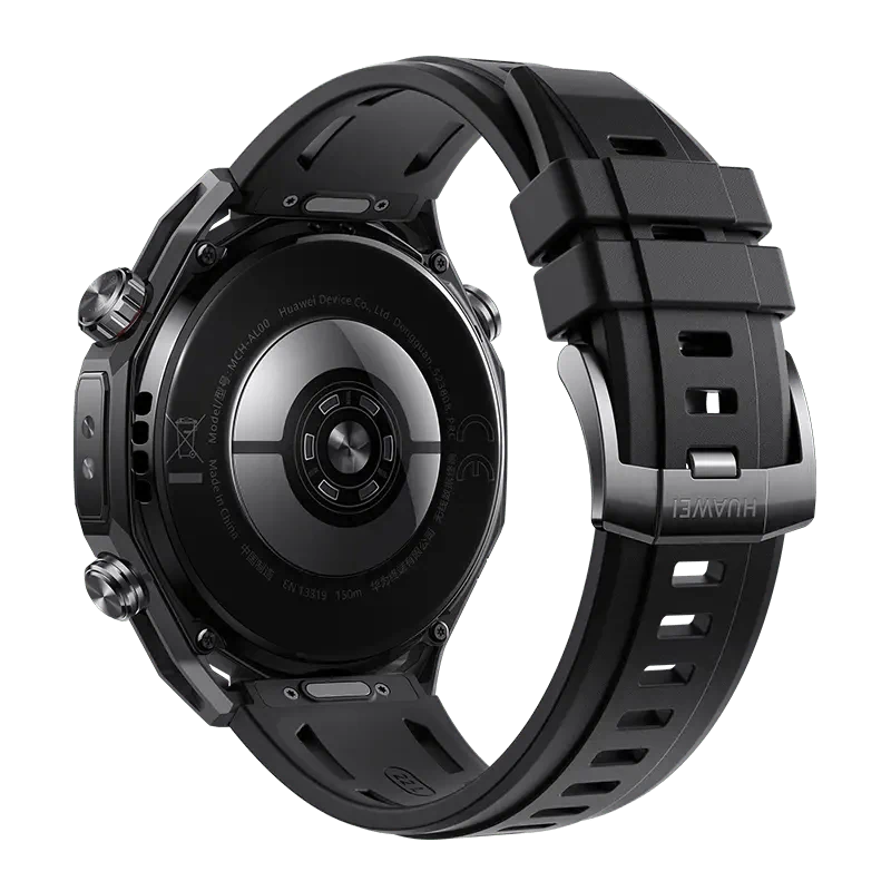 יבואן רשמי-שעון חכם Huawei Watch Ultimate 2 48mm Titanium Black Strap – תמונה 2