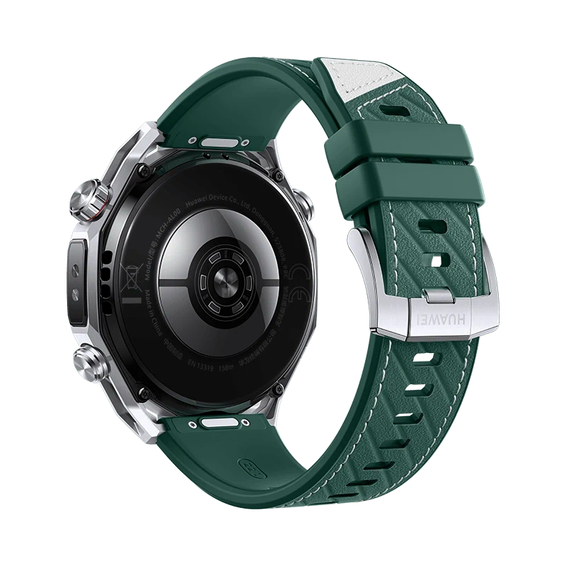 יבואן רשמי-שעון חכם Huawei Watch Ultimate 2 49mm Titanium Green Strap גלובלי – תמונה 2