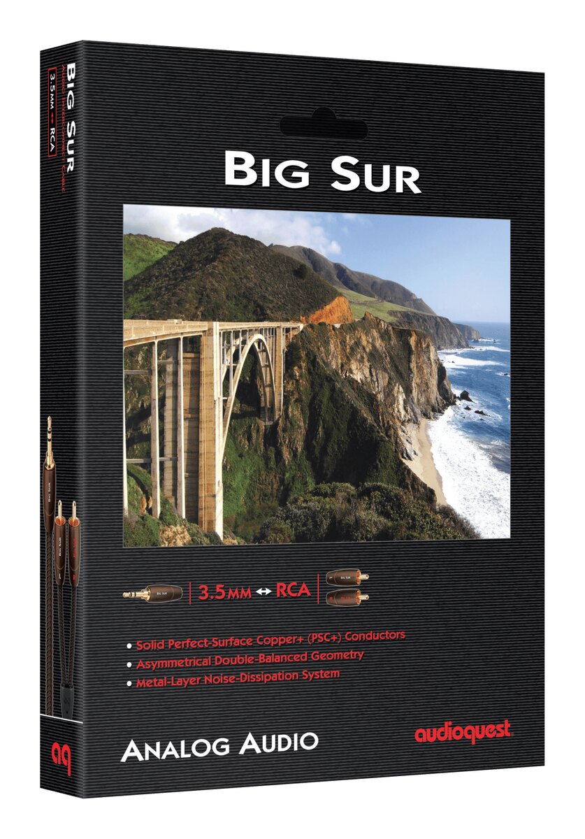 כבל 3.5 מ״מ ל-RCA — Big Sur 3.5mm Mini > RCA – תמונה 2