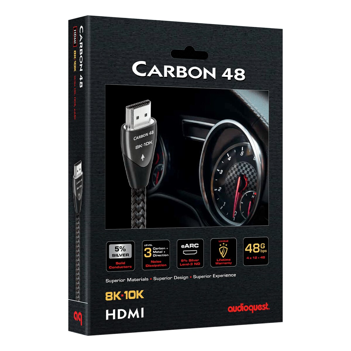 כבל HDMI — Carbon 48 – תמונה 2