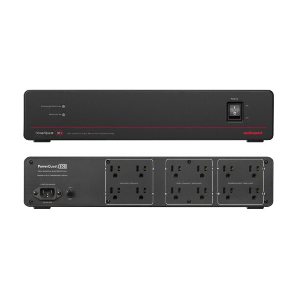 מסנן מתח והגנת נחשולים — PowerQuest 303