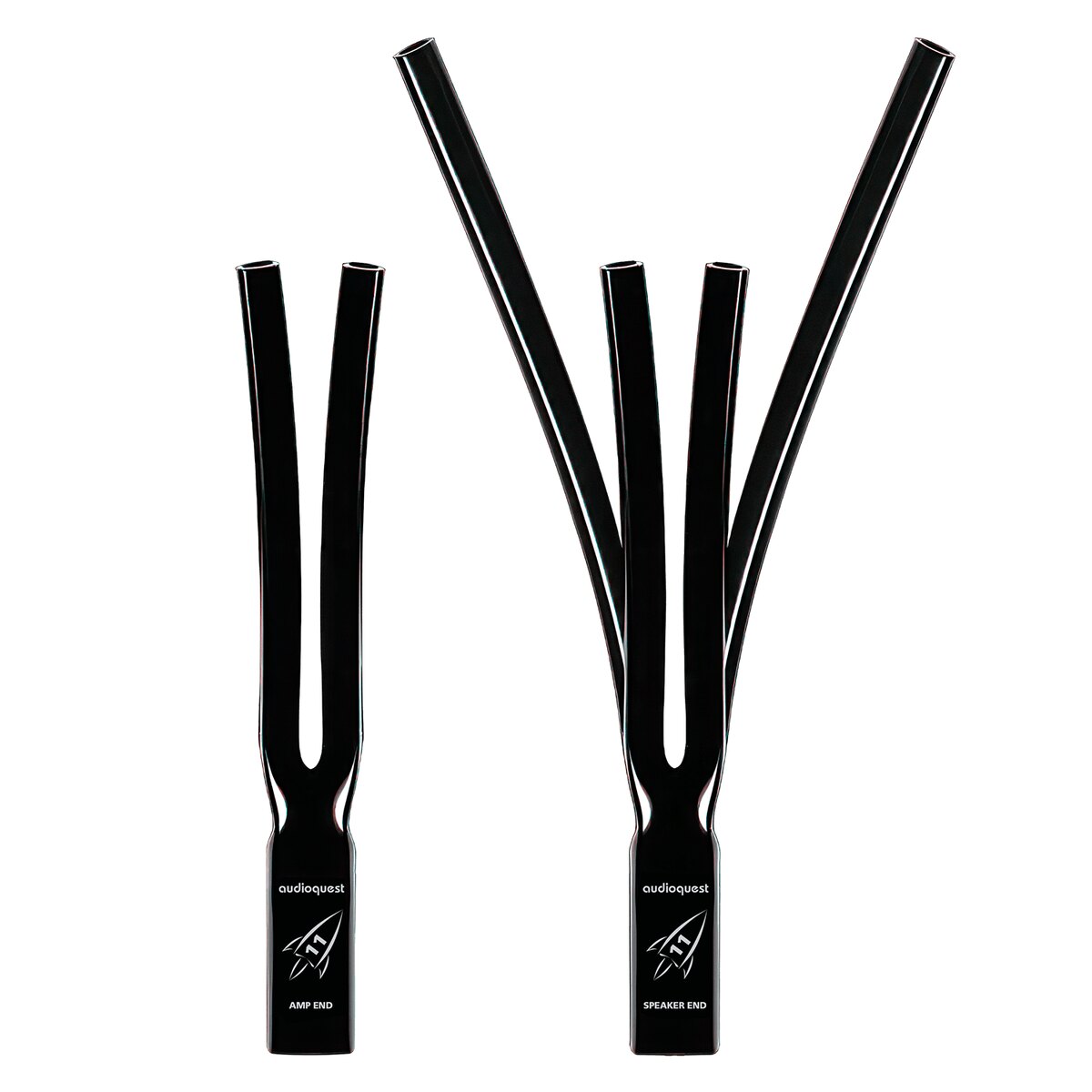 סיומת פיצול לכבל רמקולים — Rocket 11 Single-BiWire Termination Pants – תמונה 2