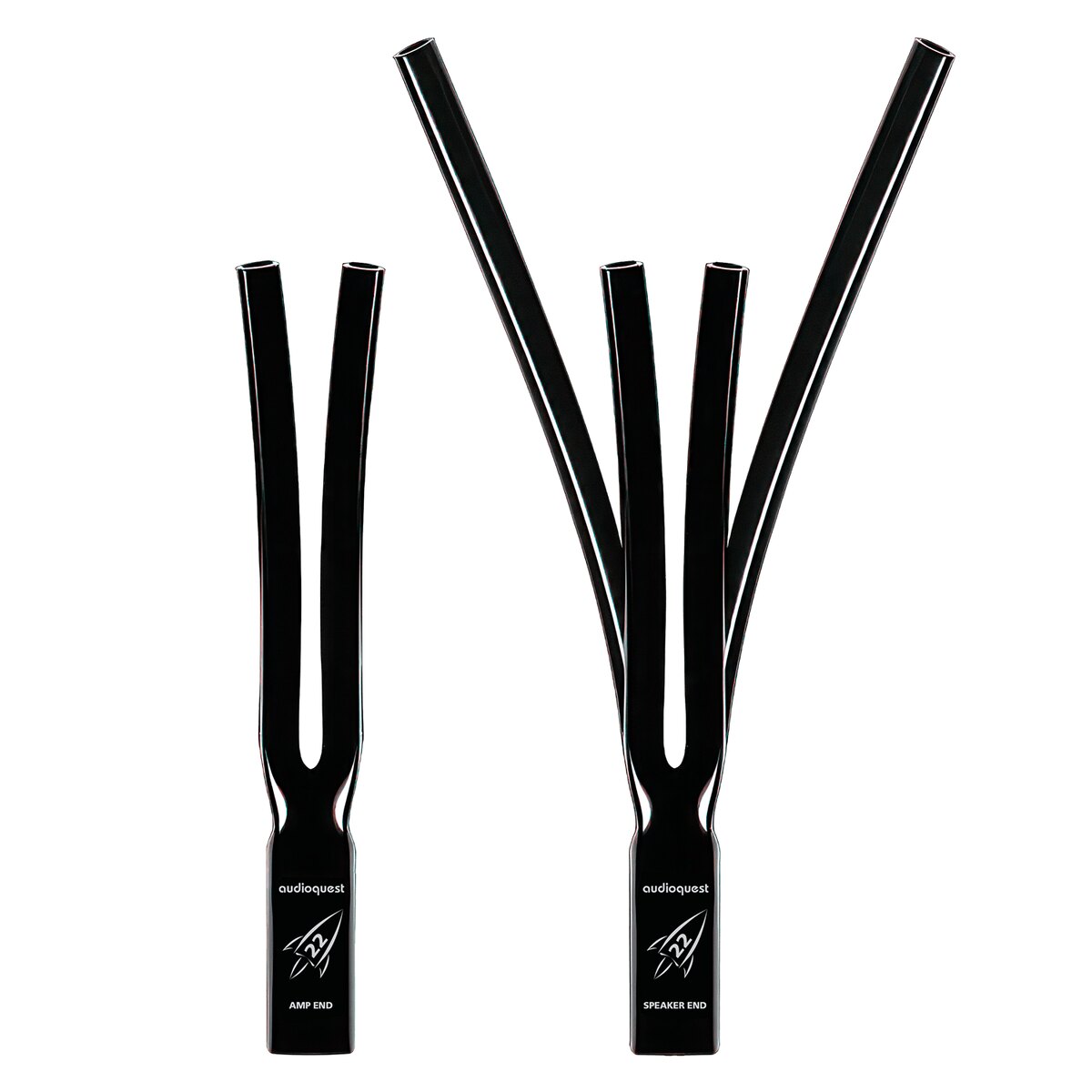 סיומת פיצול לכבל רמקולים — Rocket 22 Single-BiWire Termination Pants