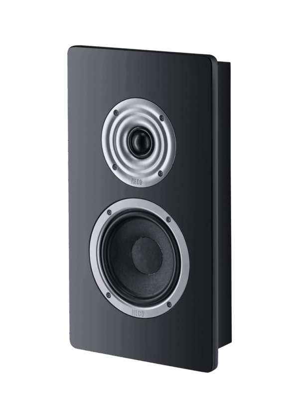 HECO Ambient 11 F רמקול על-קיר (זוג) שחור סאטן