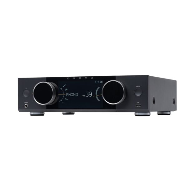 Onkyo Muse Y-40 מגבר סטריאו משולב וסטרימר רשת — שחור